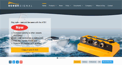 Desktop Screenshot of oceansignal.com